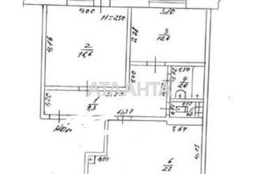 3-rooms apartment apartment by the address st. Svyatoslava Rikhtera Shchorsa (area 65 m²) - Atlanta.ua - photo 16
