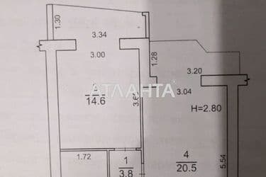 1-room apartment apartment by the address st. Sakharova (area 45 m²) - Atlanta.ua - photo 16