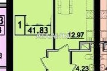 1-комнатная квартира по адресу ул. Сахарова (площадь 44 м²) - Atlanta.ua - фото 20