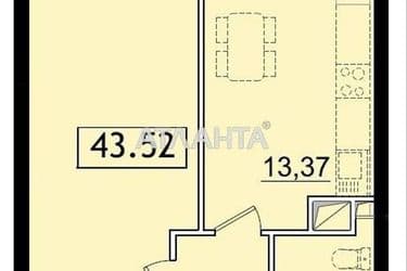 1-room apartment apartment by the address st. Sakharova (area 40 m²) - Atlanta.ua - photo 14