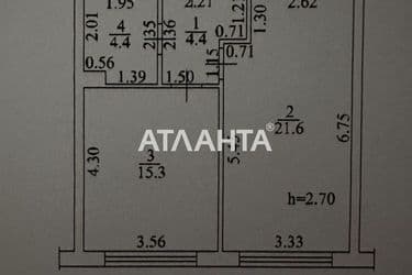 1-room apartment apartment by the address st. Marselskaya (area 45,7 m²) - Atlanta.ua - photo 11