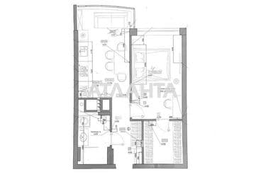 1-room apartment apartment by the address st. Gagarina pr (area 48,6 m²) - Atlanta.ua - photo 10