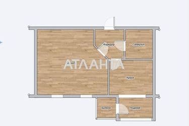 1-room apartment apartment by the address st. Nemirovskoe shosse (area 52,8 m²) - Atlanta.ua - photo 14