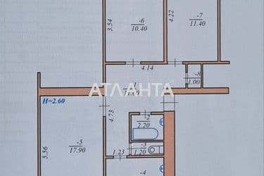 3-rooms apartment apartment by the address st. Zalozetskogo Volodimira (area 66,1 m²) - Atlanta.ua - photo 66
