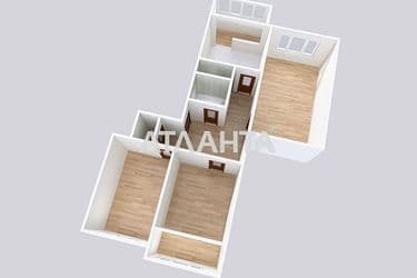 3-rooms apartment apartment by the address st. Zalozetskogo Volodimira (area 66,1 m²) - Atlanta.ua - photo 70