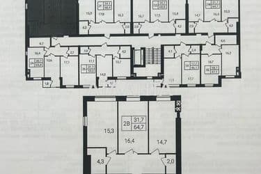 2-rooms apartment apartment by the address st. Pravednikov mira (area 64,7 m²) - Atlanta.ua - photo 12