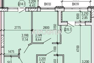 2-rooms apartment apartment by the address st. Profsoyuznaya (area 55 m²) - Atlanta.ua - photo 16