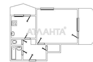 1-кімнатна квартира за адресою вул. Керченська (площа 43,5 м²) - Atlanta.ua - фото 28
