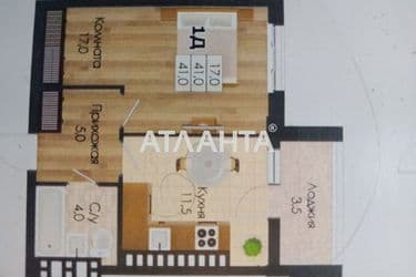 1-room apartment apartment by the address st. Nikolaevskaya (area 41 m²) - Atlanta.ua - photo 16