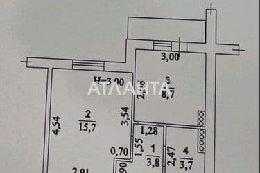 1-room apartment apartment by the address st. Tikhaya (area 32,9 m²) - Atlanta.ua - photo 24