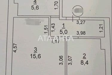 1-room apartment apartment by the address st. Tikhaya (area 35,6 m²) - Atlanta.ua - photo 38
