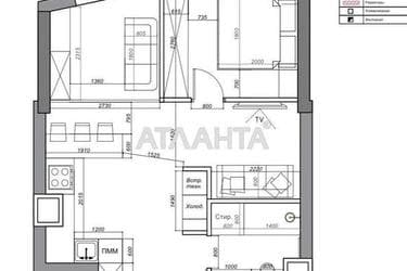 2-кімнатна квартира за адресою вул. Чубаївська (площа 47,7 м²) - Atlanta.ua - фото 42