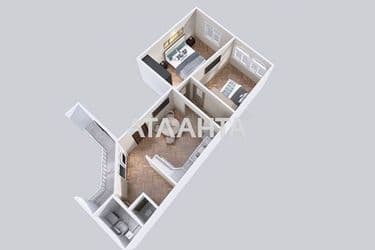 2-rooms apartment apartment by the address st. Zamarstynovskaya ul (area 55,3 m²) - Atlanta.ua - photo 43