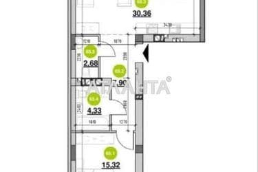 1-room apartment apartment by the address st. Rudnenska (area 61 m²) - Atlanta.ua - photo 10