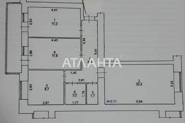3-rooms apartment apartment by the address st. Keletskaya (area 71 m²) - Atlanta.ua - photo 22