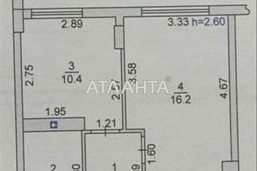 1-room apartment apartment by the address st. 1 maya (area 39,2 m²) - Atlanta.ua - photo 19