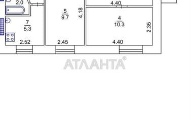 3-rooms apartment apartment by the address st. Parkovaya (area 52 m²) - Atlanta.ua - photo 16