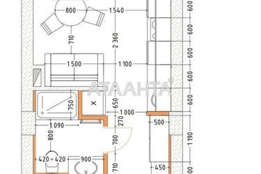 1-room apartment apartment by the address st. Bocharova gen (area 25 m²) - Atlanta.ua - photo 10
