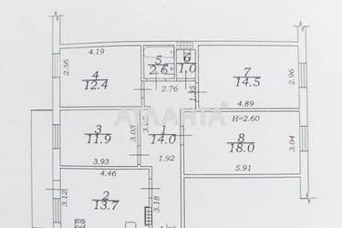 4+-rooms apartment apartment by the address st. Makhachkalinskaya (area 90 m²) - Atlanta.ua - photo 36
