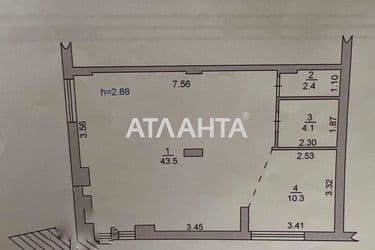 1-room apartment apartment by the address st. 1 maya (area 60,3 m²) - Atlanta.ua - photo 19