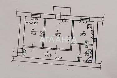 2-rooms apartment apartment by the address st. Kanatnaya Sverdlova (area 52 m²) - Atlanta.ua - photo 34