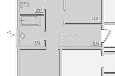 3-rooms apartment apartment by the address st. Zhemchuzhnaya (area 74,5 m²) - Atlanta.ua - photo 39