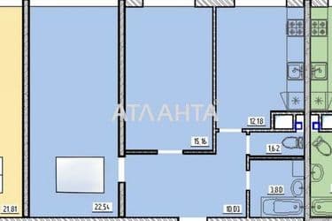 2-rooms apartment apartment by the address st. Zhemchuzhnaya (area 65,1 m²) - Atlanta.ua - photo 38