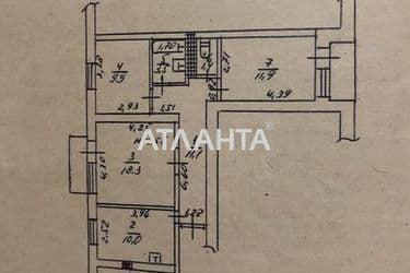 3-rooms apartment apartment by the address st. Babadzhanyana marsh Rekordnaya (area 68 m²) - Atlanta.ua - photo 20