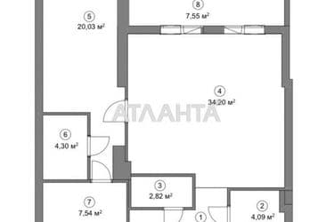 2-rooms apartment apartment by the address st. Genuezskaya (area 86 m²) - Atlanta.ua - photo 37