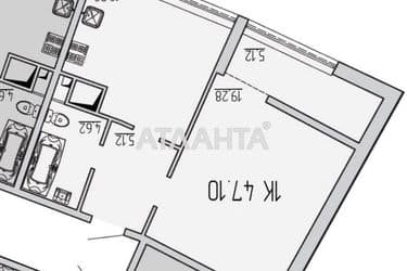 1-room apartment apartment by the address st. Kamanina (area 47 m²) - Atlanta.ua - photo 20