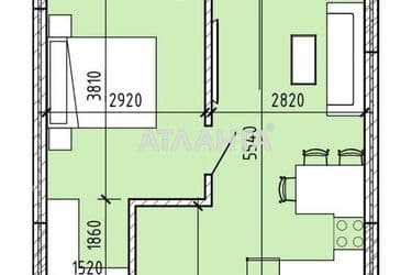 1-room apartment apartment by the address st. Fontanskaya dor Perekopskoy Divizii (area 45,1 m²) - Atlanta.ua - photo 6
