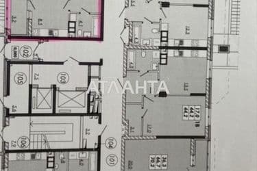 1-room apartment apartment by the address st. Ovidiopolskaya dor (area 39,5 m²) - Atlanta.ua - photo 14