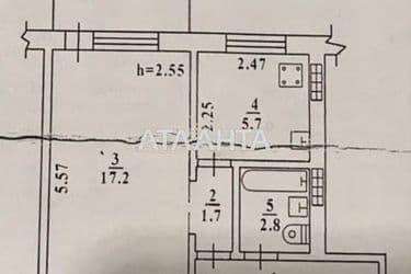 1-room apartment apartment by the address st. Krasnova (area 32,1 m²) - Atlanta.ua - photo 24