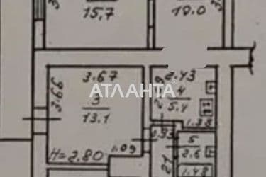 3-rooms apartment apartment by the address st. Shilova (area 77,1 m²) - Atlanta.ua - photo 34