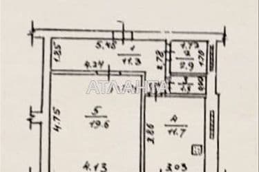 1-room apartment apartment by the address st. Topolevaya (area 49,9 m²) - Atlanta.ua - photo 10