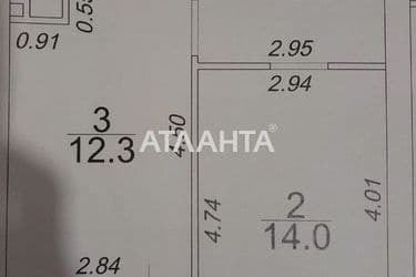 1-room apartment apartment by the address st. Krasnova (area 42 m²) - Atlanta.ua - photo 16