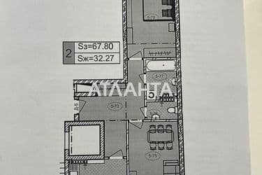 2-кімнатна квартира за адресою вул. Угорська (площа 67,8 м²) - Atlanta.ua - фото 34