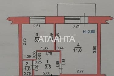 2-rooms apartment apartment by the address st. 1 maya (area 24 m²) - Atlanta.ua - photo 19