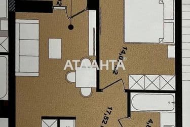 1-кімнатна квартира за адресою вул. Китайська (площа 42,6 м²) - Atlanta.ua - фото 20
