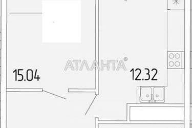 1-room apartment apartment by the address st. Krasnova (area 43,5 m²) - Atlanta.ua - photo 12