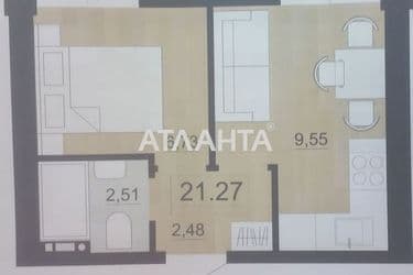 1-room apartment apartment by the address st. Tovarnyy per (area 21,3 m²) - Atlanta.ua - photo 11