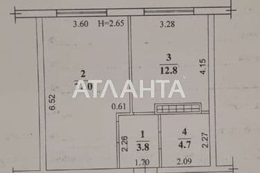 1-room apartment apartment by the address st. Marselskaya (area 44 m²) - Atlanta.ua - photo 18