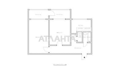 2-комнатная квартира по адресу Ботанический пер. (площадь 43,2 м²) - Atlanta.ua - фото 49