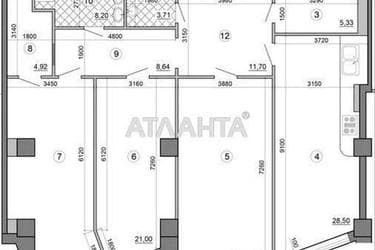 3-комнатная квартира по адресу Мореходный пер. (площадь 155,5 м²) - Atlanta.ua - фото 10