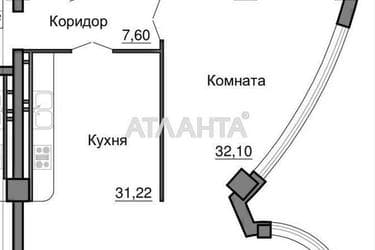Многокомнатная квартира по адресу Мореходный пер. (площадь 184,7 м²) - Atlanta.ua - фото 14