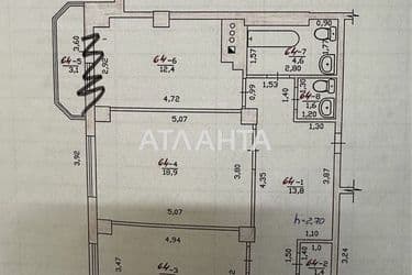 2-rooms apartment apartment by the address st. Bocharova gen (area 71 m²) - Atlanta.ua - photo 32