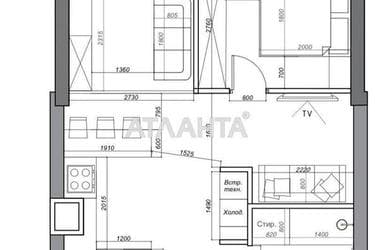 2-rooms apartment apartment by the address st. Chubaevskaya Selsovetskaya (area 47,7 m²) - Atlanta.ua - photo 28