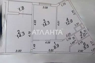 2-кімнатна квартира за адресою вул. Краснова (площа 60 м²) - Atlanta.ua - фото 24