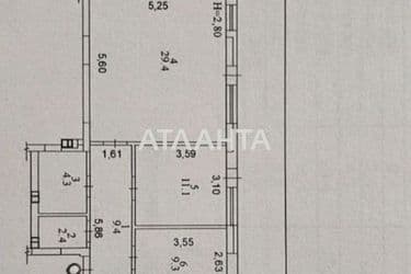 2-rooms apartment apartment by the address st. Naberezhno Rybalskaya (area 72,1 m²) - Atlanta.ua - photo 38