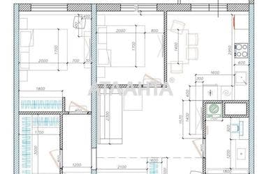 2-кімнатна квартира за адресою вул. Перлинна (площа 66 м²) - Atlanta.ua - фото 25
